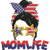 Mom-Life - Embroidery Design - FineryEmbroidery